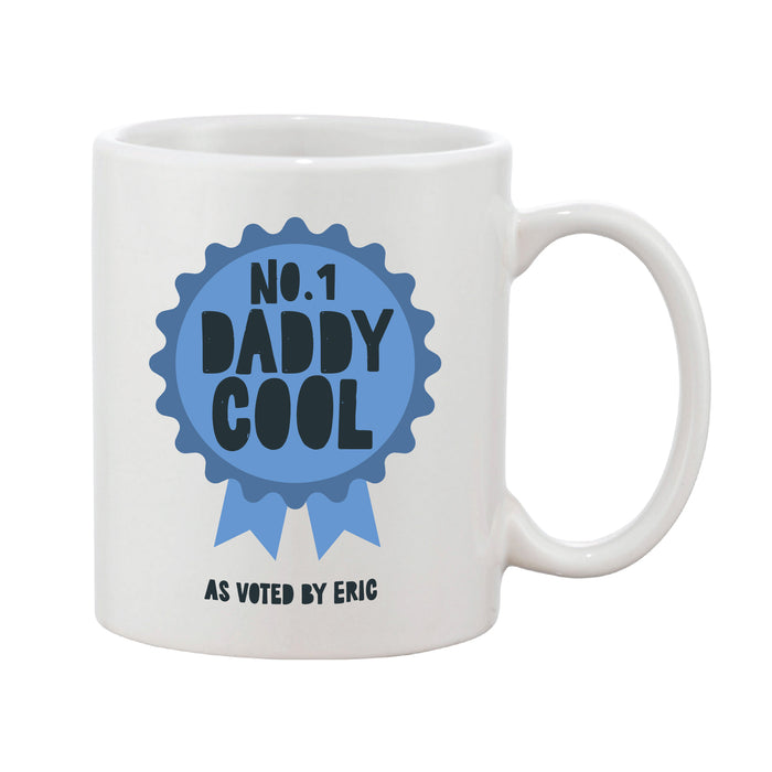 Father's Day Rosette Personalised Mug