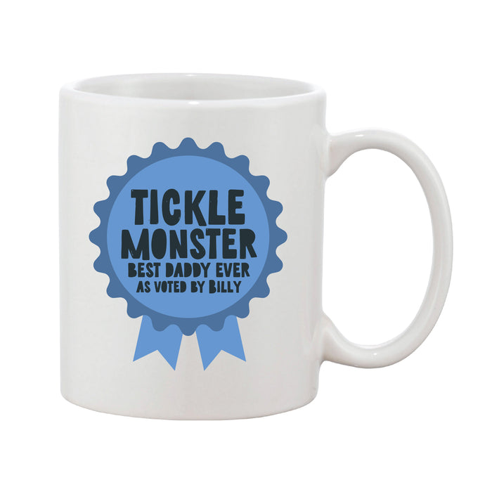 Father's Day Rosette Personalised Mug