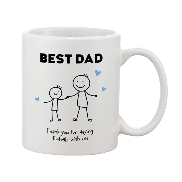 Personalised Mother's Day Mug - Mother & Child (Boy Or Girl, Pink Or Blue)