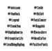 Personalised Hashtag Mug