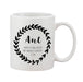 Personalised Message Leaf Loop Mother's Day Mug