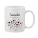 Meadowfield Ditsy Floral Mug With Personalised Message