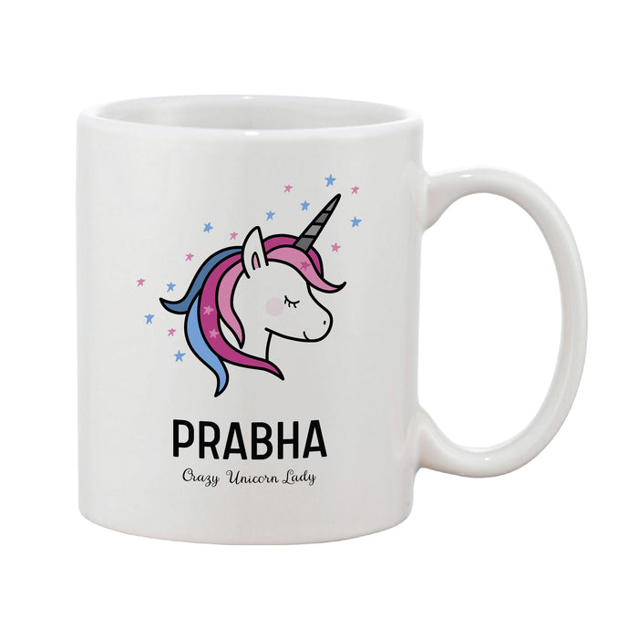 Magical Unicorn Personalised Mug