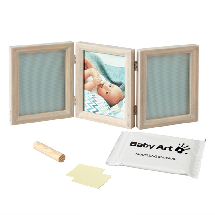 New Baby Hand And Foot Print Wooden Frame
