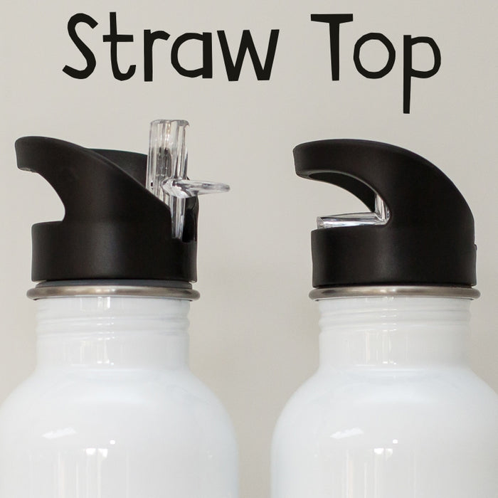 Personalised Flamingo or Llama Water Bottle