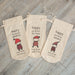 Personalised Christmas Pixie Bottle Gift Bag