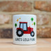 Children's Personalised Tractor Money Box