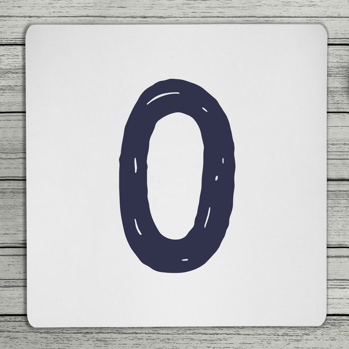 Bright & Bubbly Personalised Initial Coaster (Mix & Match Colours)