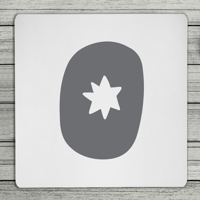 Fun Scandi Personalised Initial Coaster