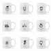 Personalised Adult Xmas Mug