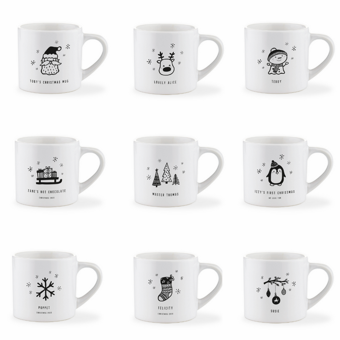 Personalised Children's Christmas Mug