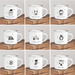 Personalised Christmas Enamel Mug
