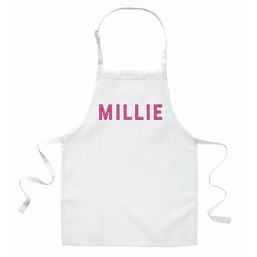 Children's Personalised Name Apron