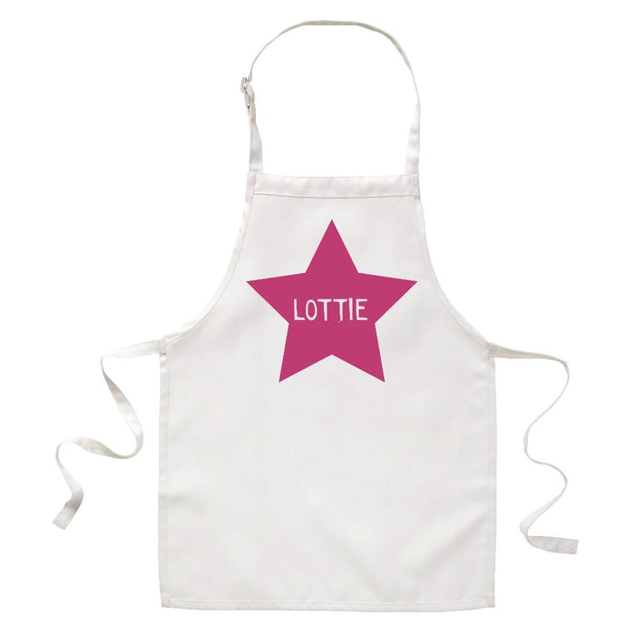 Children's Personalised Star Apron