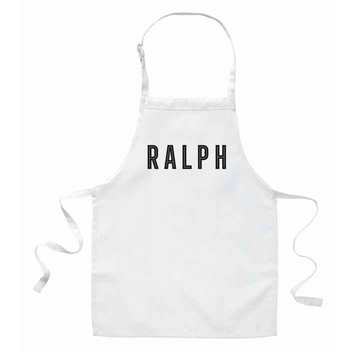 Children's Personalised Inline Apron