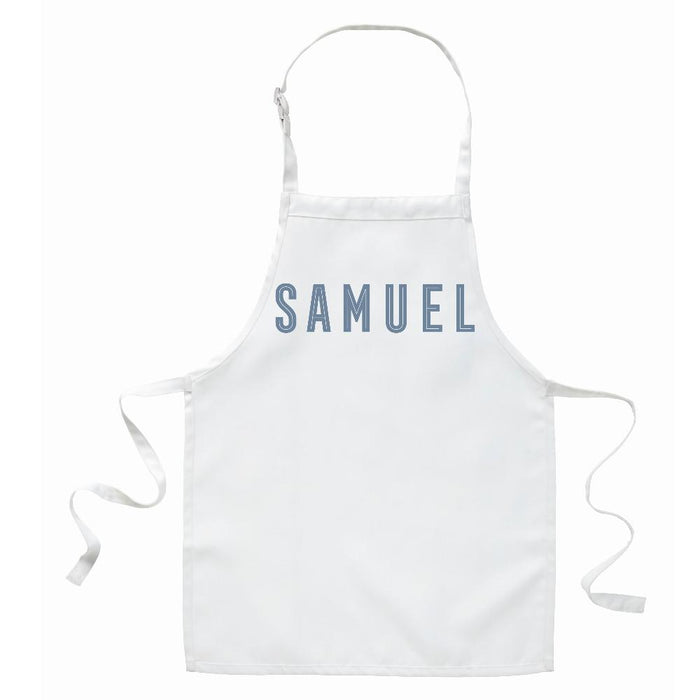 Children's Personalised Inline Apron