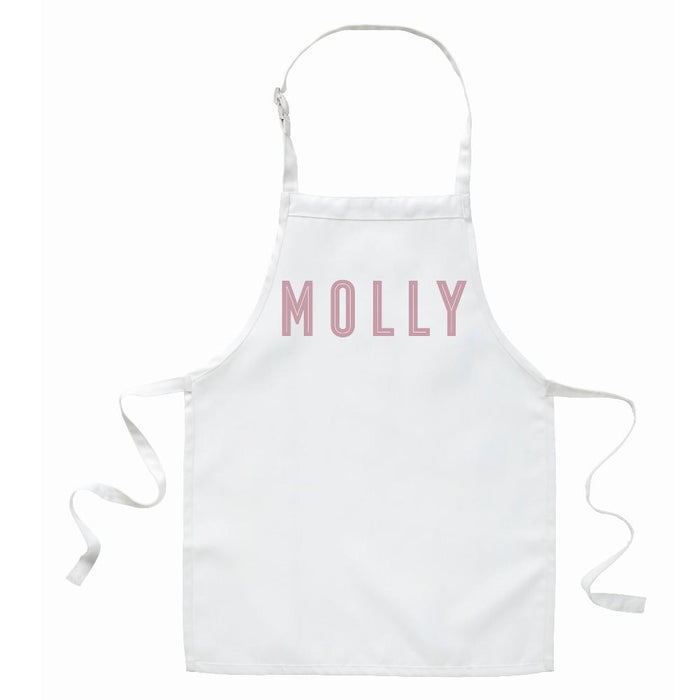 Children's Personalised Inline Apron