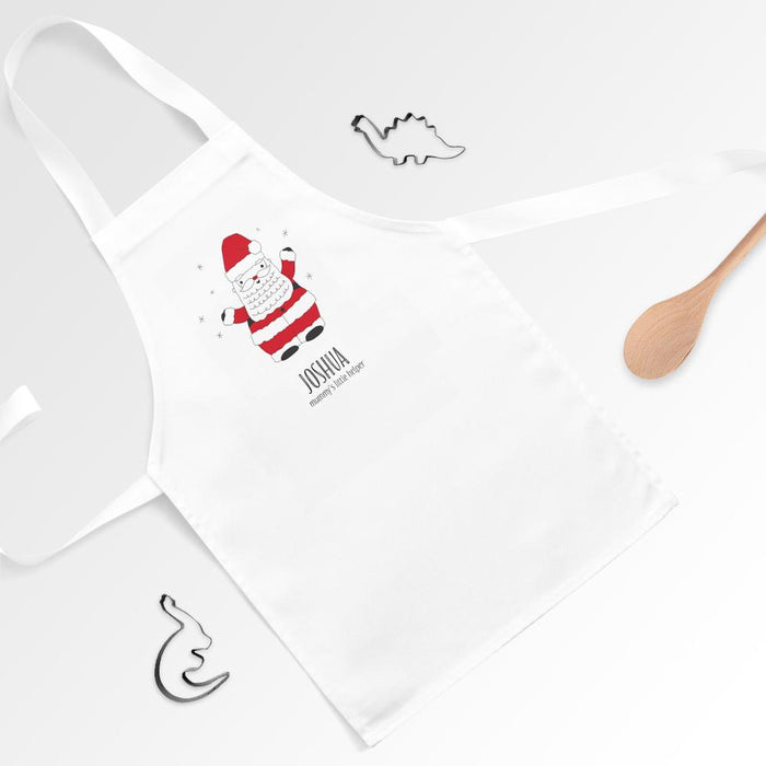 Personalised Father Christmas Santa Apron