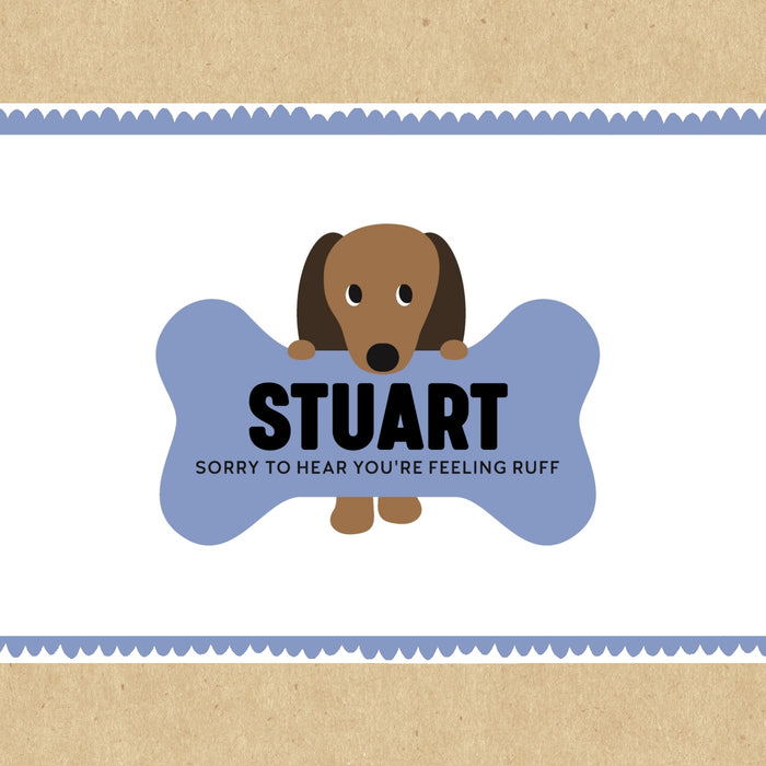 Personalised Get Well Gift Box