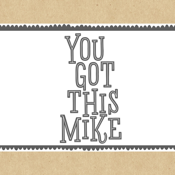 You Got This Personalised Gift Box