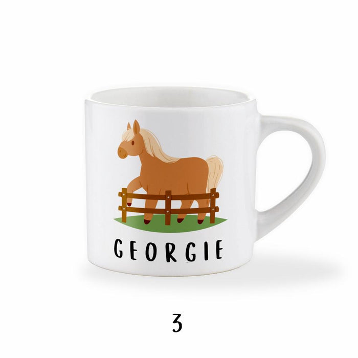 Personalised Kid's Pony Mug