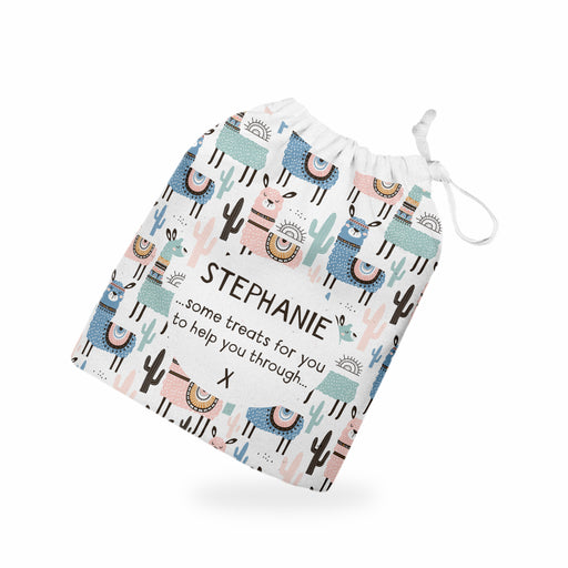 Personalised Llama Gift Bag