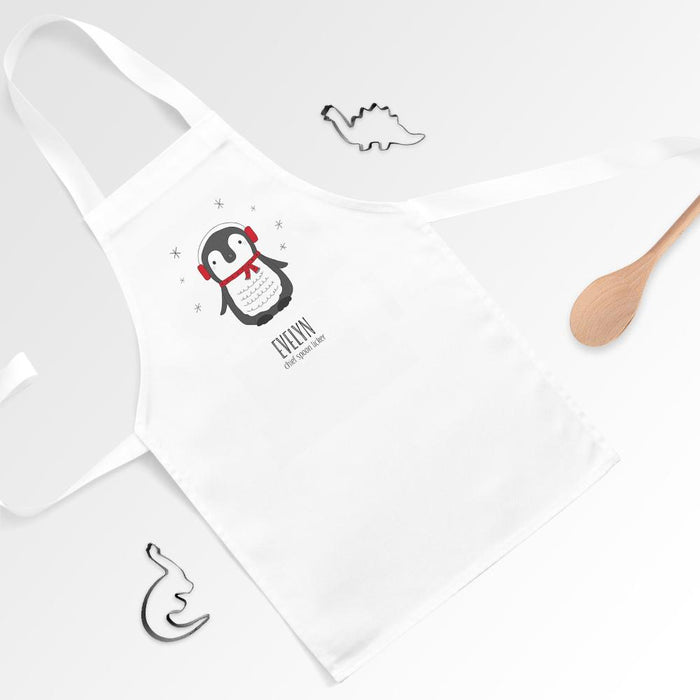 Personalised Penguin Apron