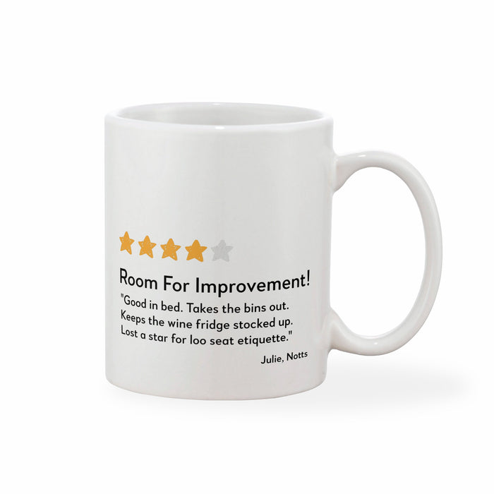 Rating Review Personalised Mug