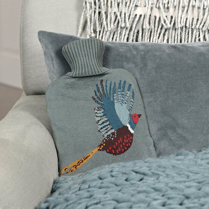 Sophie Allport Pheasant Hot Water Bottle