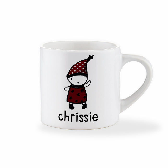 Personalised Christmas Eve Pixie Mugs - Various Designs
