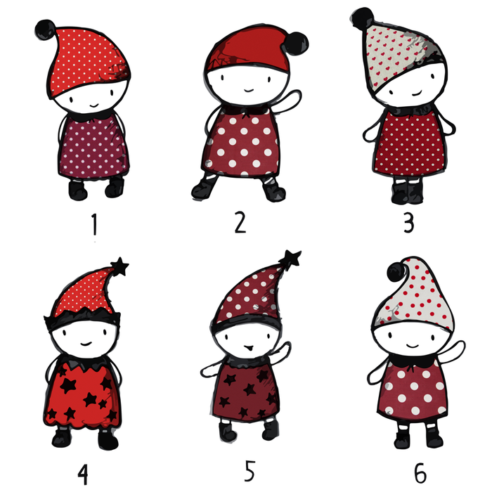 Personalised Christmas Eve Pixie Mugs - Various Designs