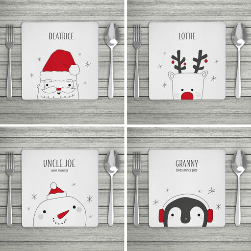 Personalised Christmas Placemat