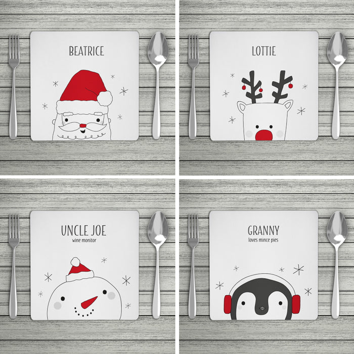 Personalised Christmas Placemat