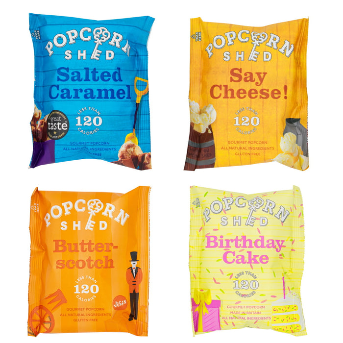 Mini Popcorn Shed Bags - Various Flavours