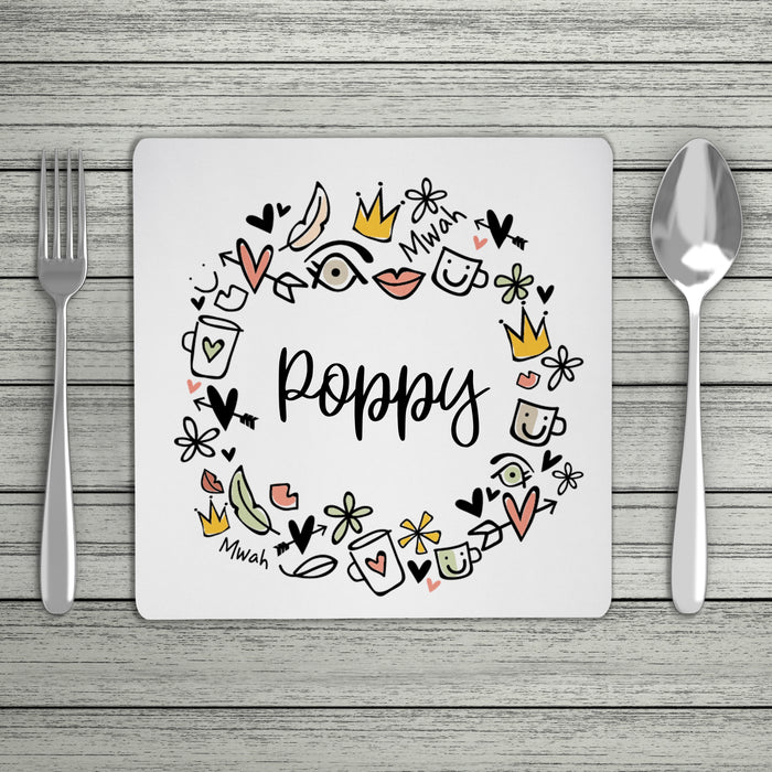Happy Personalised Name Placemat