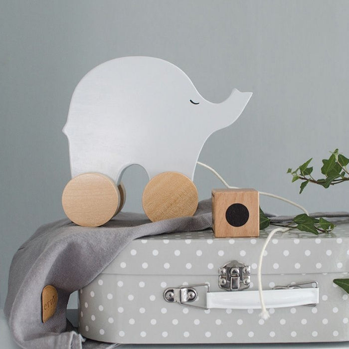Pull Along Elephant New Baby Gift