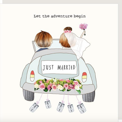 Rosie Made a Thing Adventure Wedding Card