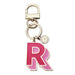 Letterpop Enamel Keyring R Pink