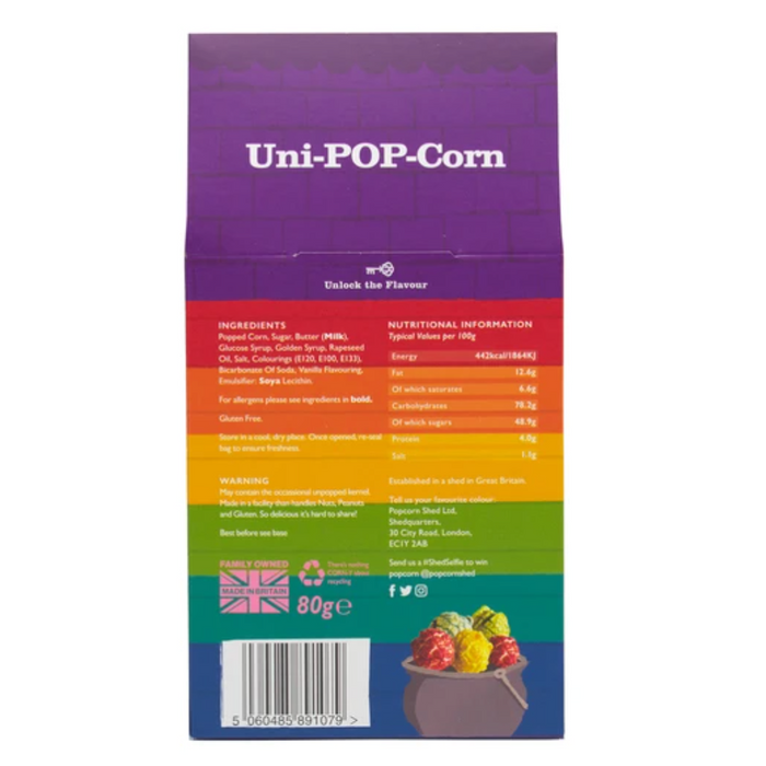 Rainbow Gourmet Popcorn