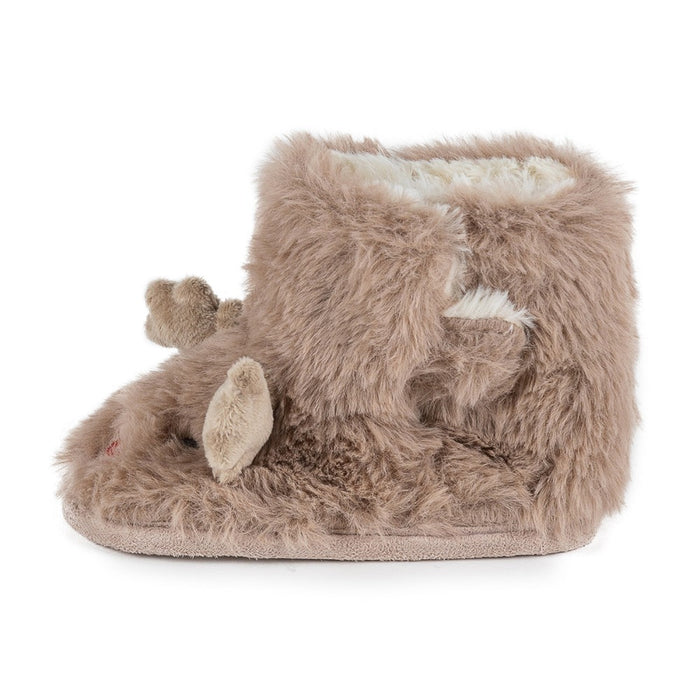 Totes Toddler Reindeer Boot Slippers