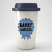Personalised Rosette Eco Travel Mug