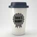 Personalised Rosette Eco Travel Mug