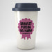 Personalised Rosette Eco Travel Mug