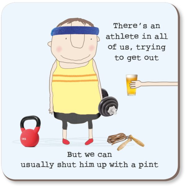Athlete Funny Coaster
