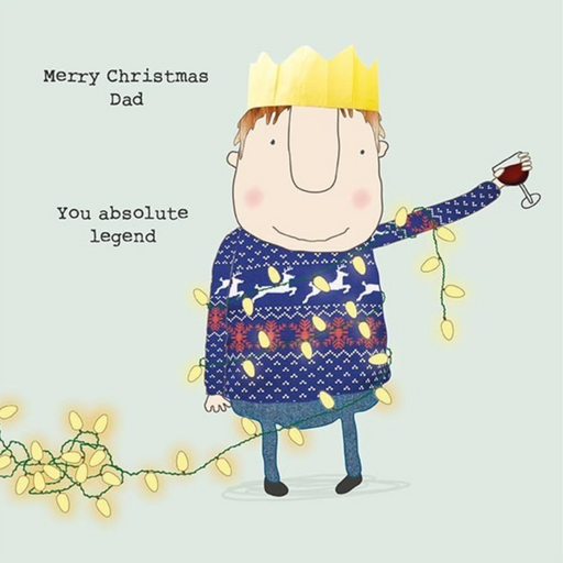 Merry Christmas Dad. You absolute legend. Card