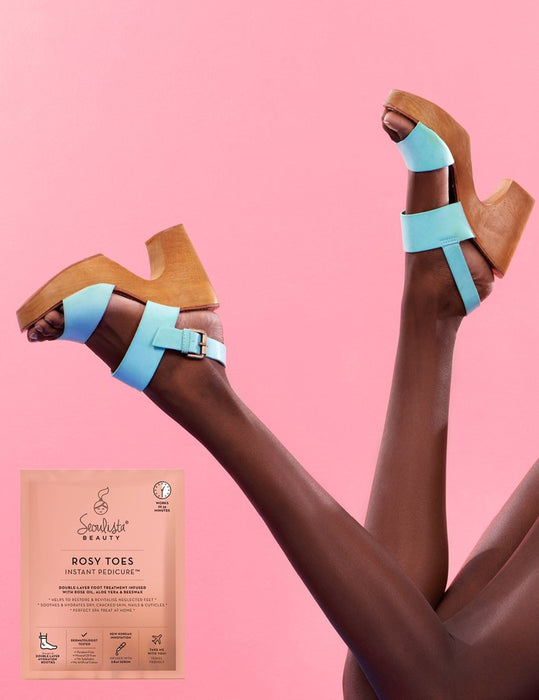 Seoulista Rosy Toes Instant Pedicure