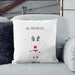 Personalised Rudolph Reindeer Cushion