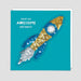 Rocket Reversible Sequin Card