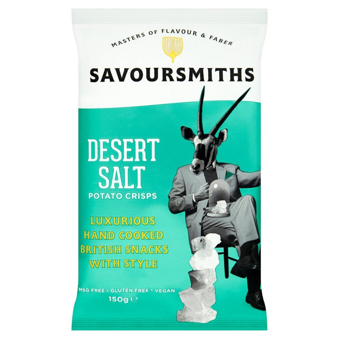 Savoursmiths Crisps (various flavours) Desert Salt