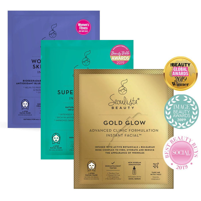 Seoulista Instant Facial Masks - Various Treatments